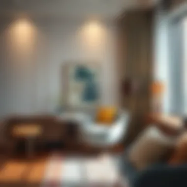 Cozy Armchair in Modern Bedroom Cozy armchair in a modern bedroom