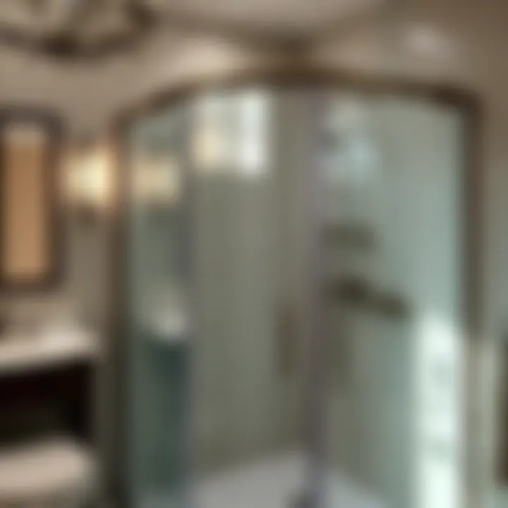 Successful Installation of a Glass Shower Door Successful installation of a glass shower door