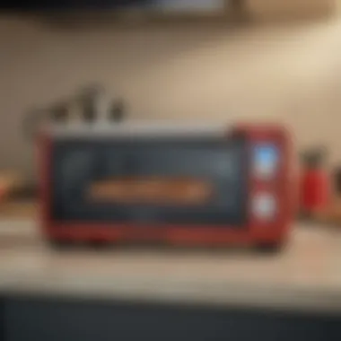 Breville Mini Smart Oven's control panel highlighting its user-friendly interface