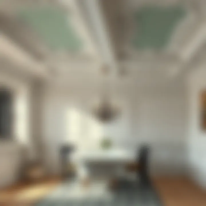 Comparison of Ceiling Paint Features Comparison chart of ceiling paint features