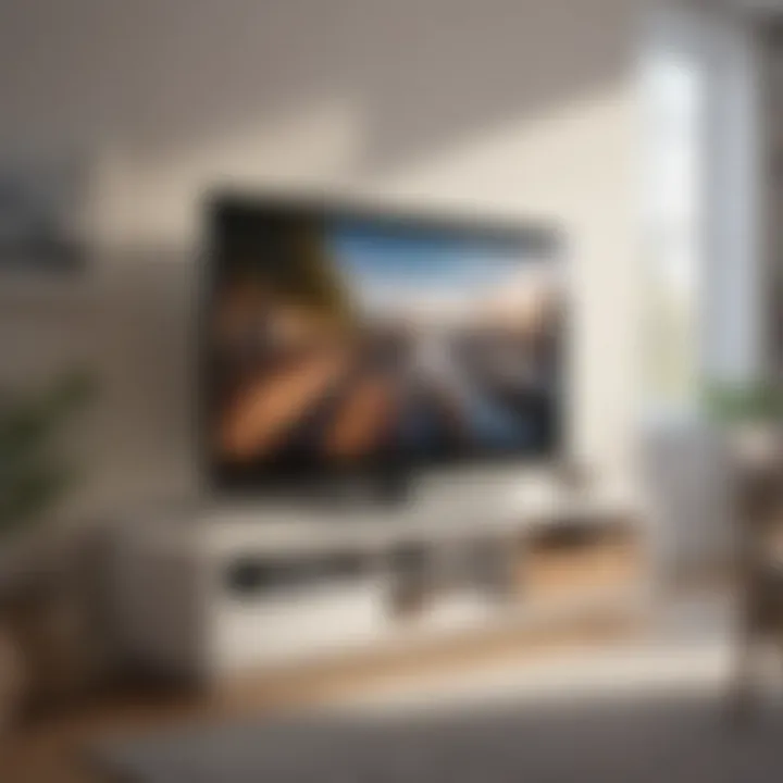 Variety of mounting options for small smart TVs