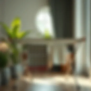 Eco-friendly materials used in the construction of a collapsible drying rack