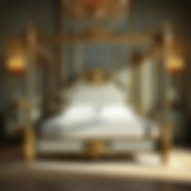 California King Frame Structure Illustration of California king frame structure