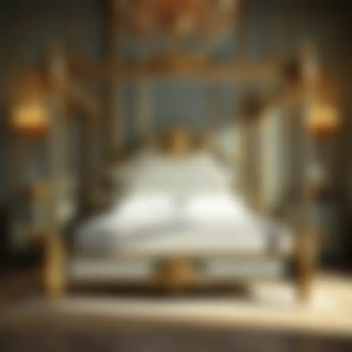 California King Frame Structure Illustration of California king frame structure