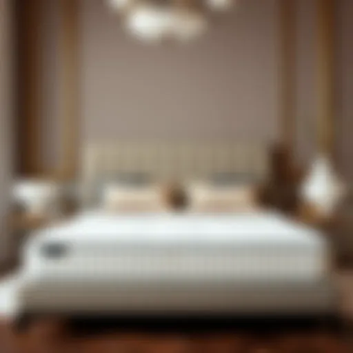 Visual comparison of standard king mattress dimensions