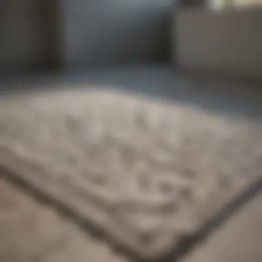 Diverse Bath Mats: Materials and Textures Selection of various bath mats in different materials