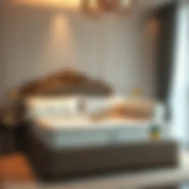 Luxurious Mattress Showcasing Quality Materials Luxurious mattress showcasing quality materials