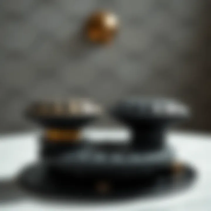 Material Comparison of Drain Covers Comparison of different materials for bathtub drain covers including rubber and alternatives.