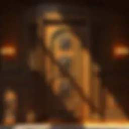 Elegant wooden door showcasing craftsmanship