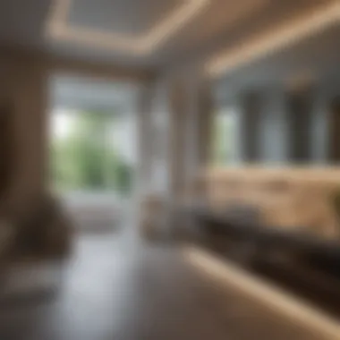 Designing for Wellness and Relaxation Wellness-focused bathroom with space for relaxation and rejuvenation