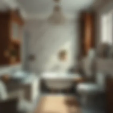 Elegant bathroom tile transformation