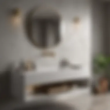 Material Choices for a Chic Bathroom Vanity Stylish material options for a 23 inch bathroom vanity
