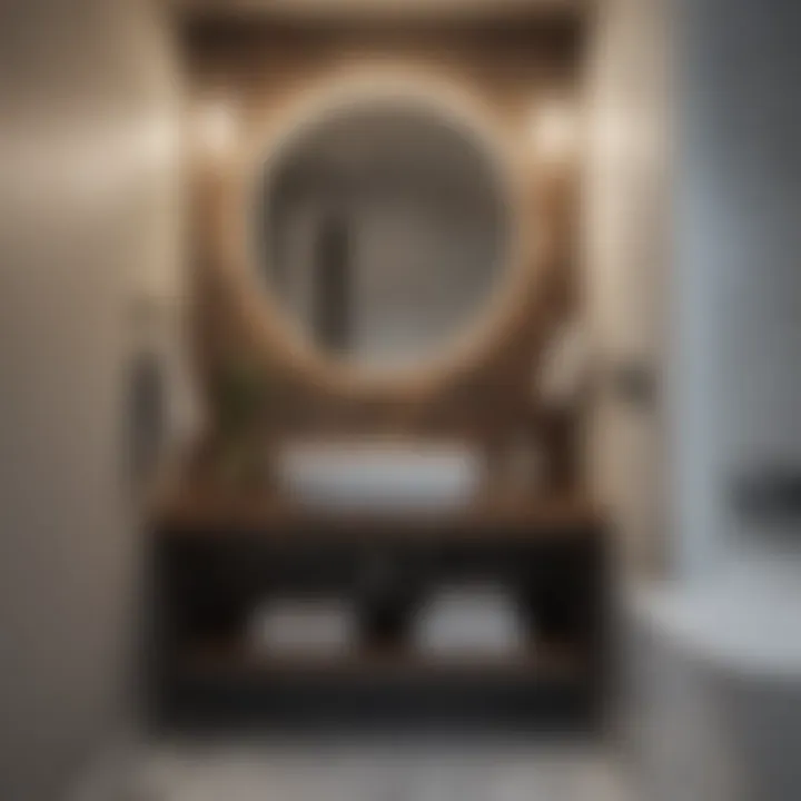 Trendsetting designs for small bathroom spaces