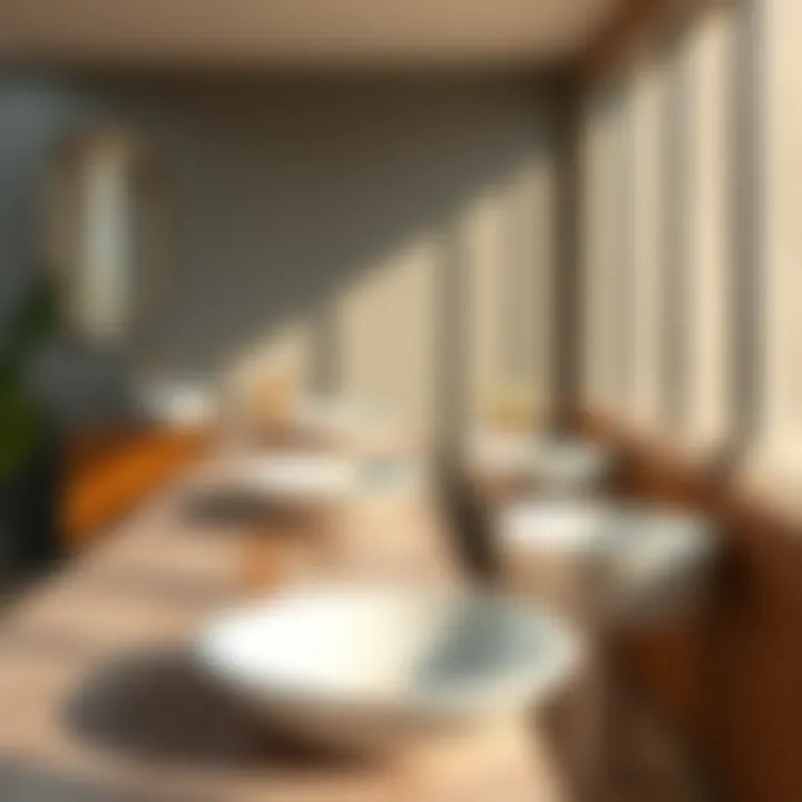 Variety of materials used for drop-in sinks showcasing versatility