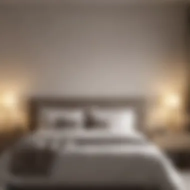 Energy-Efficient LED Lighting for Serenity Energy-efficient LED lights in a serene bedroom