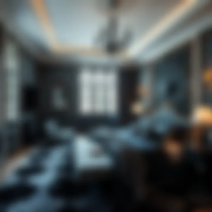 Fusion of Modern and Gothic Design Combination of modern and gothic design elements