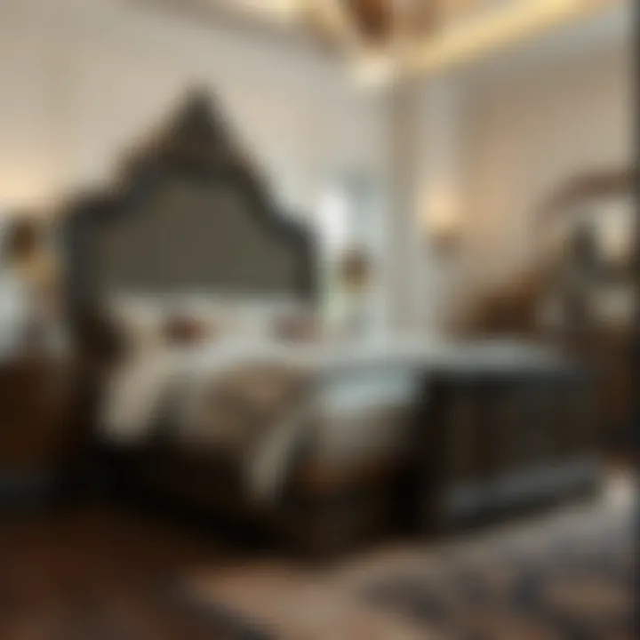 Personalization Choices for the Alara Set Personalized options available for the Alara bedroom.