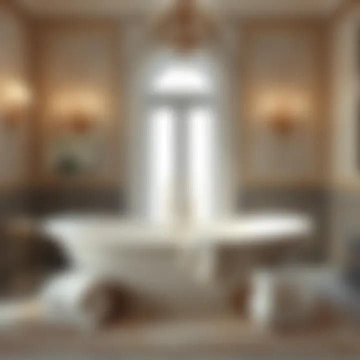 Elevate Your Bath Experience Elegant bathroom decor featuring linen spray
