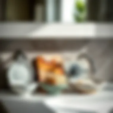 Diverse Materials for Soap Dish Selection A variety of materials used for wall soap dishes displayed together