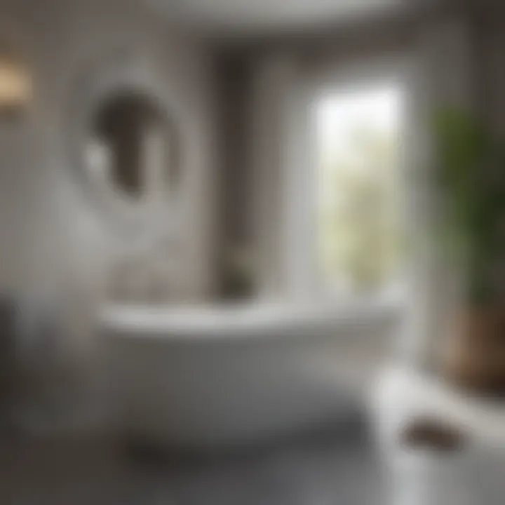 Innovative small bathtub design trends, highlighting modern aesthetics