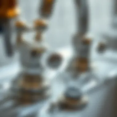 Materials Matter: Examining Crystal Knob Faucet Components Detailed view of materials used in crystal knob faucets