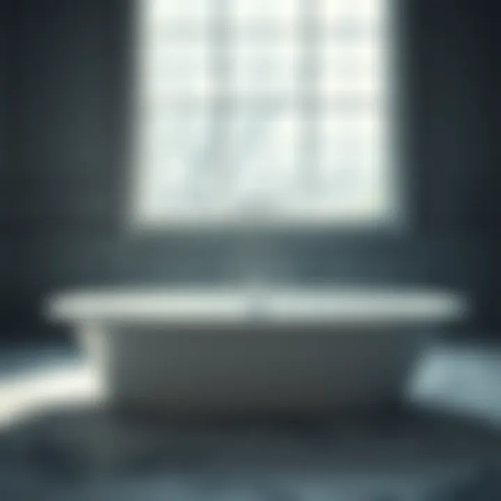 Bathtub Materials and Textures Close-up of bathtub materials and textures