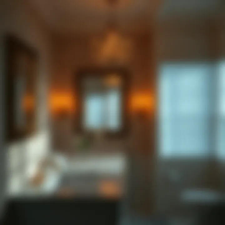 Creating a Serene Atmosphere with Lighting Serene atmosphere created by thoughtful lighting choices