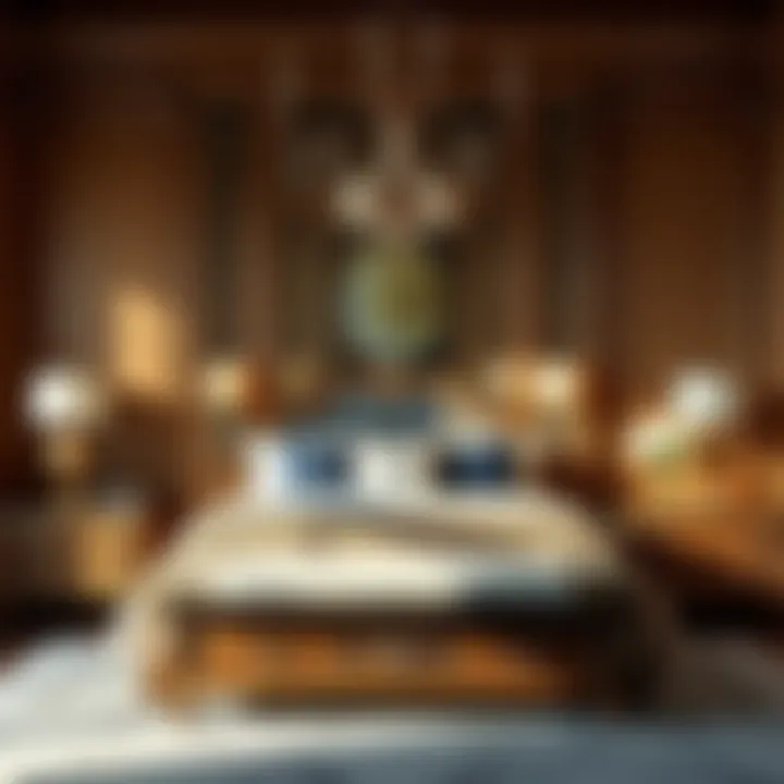 Elegant oak pier bedroom set showcasing timeless craftsmanship