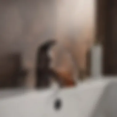 Elegant oil rubbed bronze waterfall faucet Elegant oil rubbed bronze waterfall faucet design