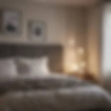 Ideal Night Light Placement in Bedroom Illustration of ideal night light placement in a bedroom for optimal comfort.