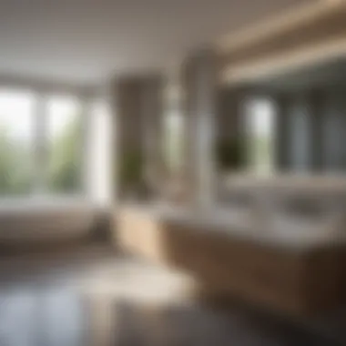 Modern Design and Functionality in Bath Systems Elegant total bath system showcasing modern design and functionality