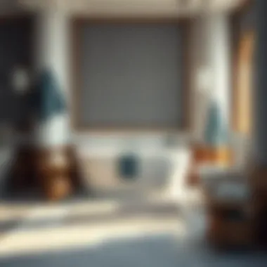 A luxurious anti-slip mat enhancing the elegance of a modern bathroom