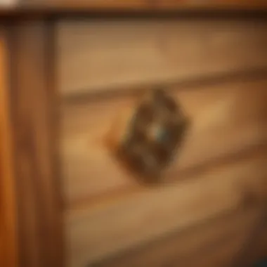Materials and Craftsmanship of Fairway Furniture Close-up of Fairway furniture materials and craftsmanship