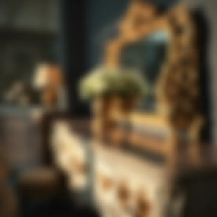 Stylish dresser showcasing design craftsmanship