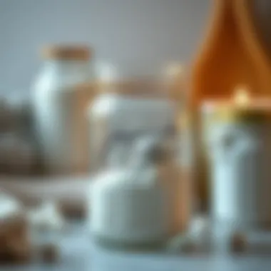 Finished laundry detergent in a jar