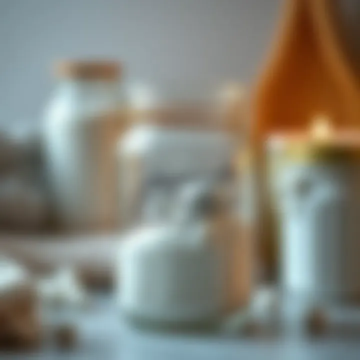 Finished laundry detergent in a jar