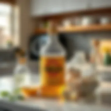 Alternatives to Vinegar Alternatives to vinegar displayed on a countertop