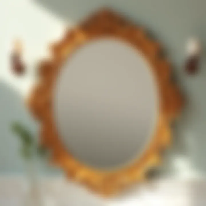 Ornate Vintage Design Vintage style ornate mirror frame