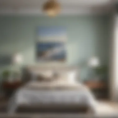 Calming Color Palette Reflecting Coastal Environment Calming color palette and textures reflecting the coastal environment