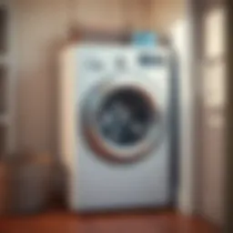 Compact washing machine designed for small spaces