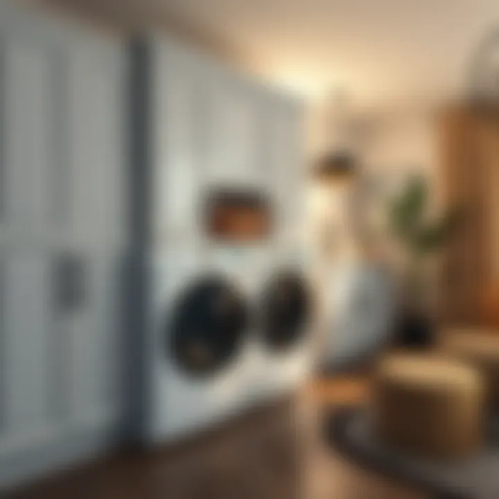 Integrated Laundry System for Stylish Living Integrated laundry system seamlessly blending with interior