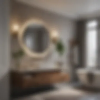 Luxurious Bathroom Renovation Luxurious bathroom renovation showcasing modern fixtures and ample space.
