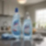 Illustration of Lysol Laundry Booster with laundry products