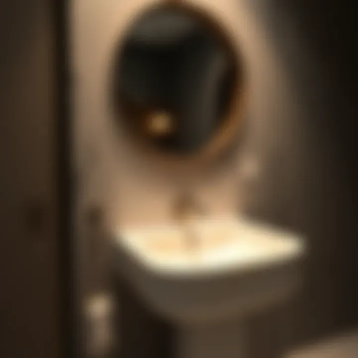 Creative Materials: The Future of Narrow Wall Mount Sinks Innovative design of narrow wall mount sink with unique materials