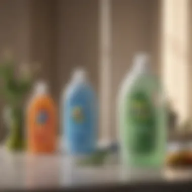 Comparison of eco-friendly and traditional detergents