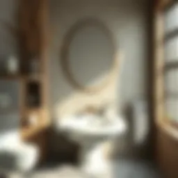 Diagram illustrating the ideal height for sink drain pipes