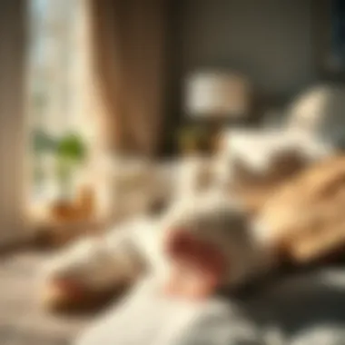 Enhancing Relaxation with Orthopedic Slippers Person relaxing at home wearing orthopedic slippers