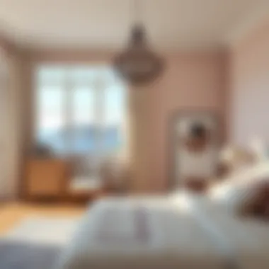 Calming Color Palette Calming color palette in bedroom decor