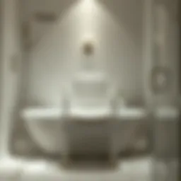 Elegant shower chair designed for comfort and stability