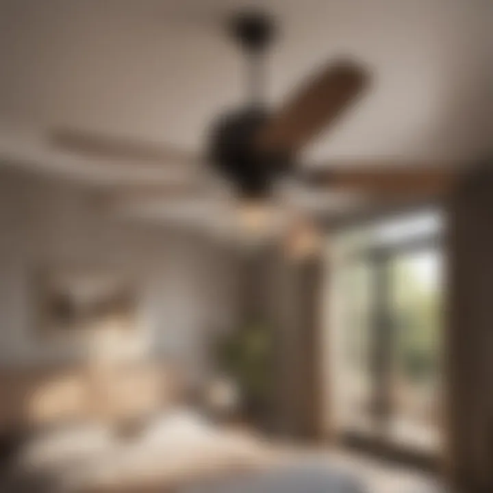 Airflow efficiency comparison in ceiling fans